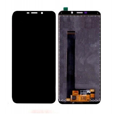 lcd with touch screen for mobiistar c1 shine black by Bazzarking