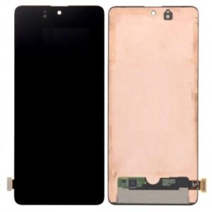 LCD with Touch Screen for Samsung Galaxy M62 - Black (display glass combo folder)