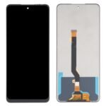 LCD with Touch Screen for Tecno Camon 17 Pro - Black (display glass combo folder)