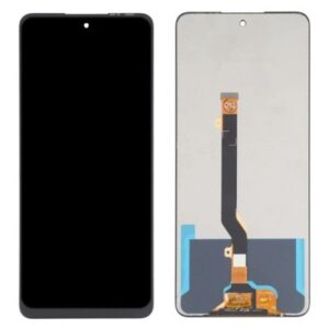 LCD with Touch Screen for Tecno Camon 19 Neo - Black (display glass combo folder)