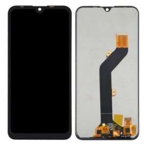 LCD with Touch Screen for Tecno Spark Go KC1 - Black (display glass combo folder)