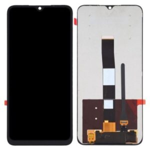 LCD with Touch Screen for Xiaomi Poco C51 - Black (display glass combo folder)