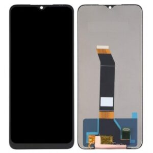 Display for Xiaomi Redmi 11 Prime 5G - Black (display glass combo folder)