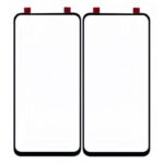 Front Glass for Realme X - Black