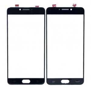 Front Glass for Samsung Galaxy C7 Pro - Black