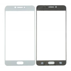 Front Glass for Samsung Galaxy C7 Pro - White