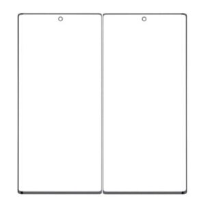 Front Glass for Samsung Galaxy Note 10 Plus 5G - Black