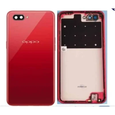 Back Panel Cover for Oppo A3s - Red