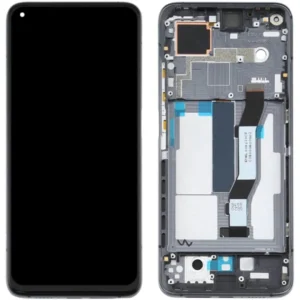 LCD with Touch Screen for Xiaomi Mi 10T PRO - Black (display glass combo folder) (With Frame) OG