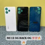 Back Panel Cover for Xiaomi Redmi 12 5G - Black