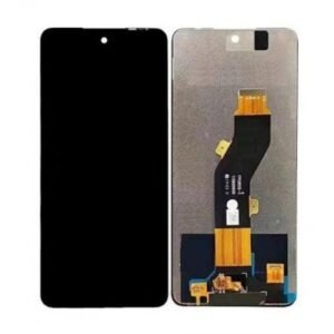 LCD with Touch Screen for Infinix Smart 8 | X6525 - Black (display glass combo folder)