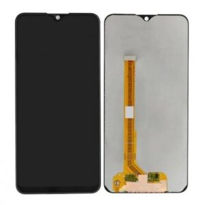 LCD with Touch Screen for Vivo Y1s - Black (display glass combo folder)