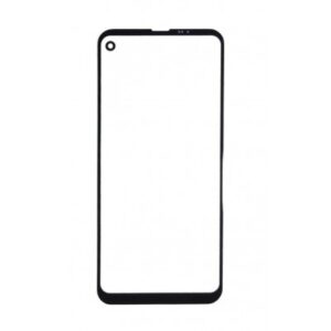 Front Glass for LG Q70 - Black