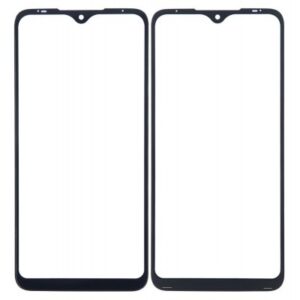 Front Glass for Motorola Moto G8 Play - Black