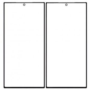 Front Glass for Samsung Galaxy S23 Ultra - Black
