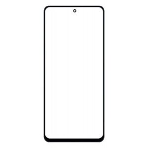 Front Glass for Xiaomi Poco M6 Pro 5G - Black