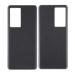 Back Panel Cover for Vivo X70 Pro - Black (With Camera lens)