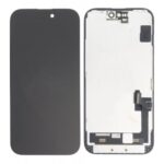 LCD with Touch Screen for Apple iPhone 15 - Black (display glass combo folder) GX