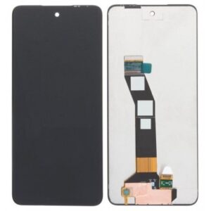 LCD with Touch Screen for Motorola Moto G24 Power - Black (display glass combo folder)