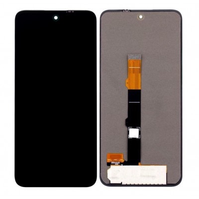 lcd with touch screen for motorola moto g71 5g black by Bazzarking
