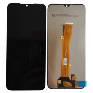 LCD with Touch Screen for Nokia C12 Pro - Black (display glass combo folder)