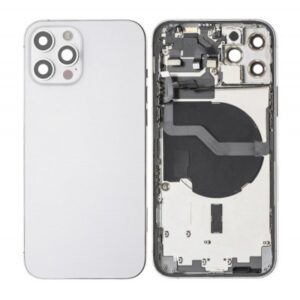 Full Body Housing for Apple iPhone 12 Pro - White (With Spare)