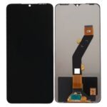 LCD with Touch Screen for Itel A05s - Black (display glass combo folder)