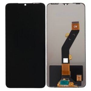 LCD with Touch Screen for Itel A05s - Black (display glass combo folder)