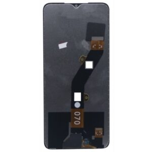 LCD with Touch Screen for Itel P55 5G - Black (display glass combo folder)