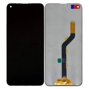 LCD with Touch Screen for Tecno Spark 5 Pro - Black (display glass combo folder)