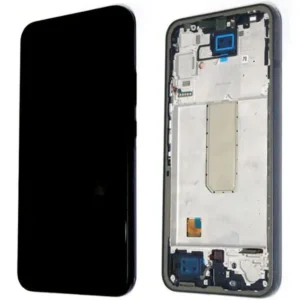 LCD with Touch Screen for Samsung Galaxy A34 5G - Black (display glass combo folder) (with Frame) | OLED | BIG LCD