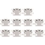 Charging Connector for Xiaomi Redmi 3S( Pack of 10 pcs) Silver