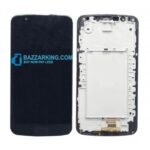 LCD with Touch Screen for LG K10 16GB - Black (display glass combo folder)