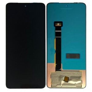 LCD with Touch Screen for Motorola Moto G84 - Black (display glass combo folder) | OLED