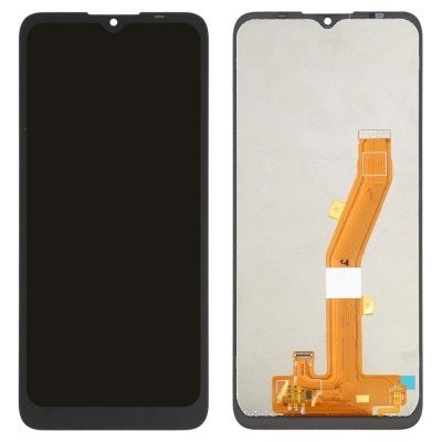 LCD with Touch Screen for Nokia C20 - Black (display glass combo folder) - Bazzarking.com