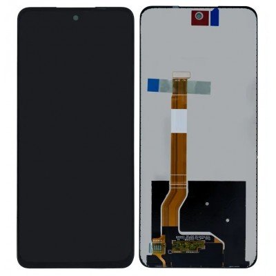 LCD with Touch Screen for Realme 12 5G - Black (display glass combo folder) | OG SET REMOVE FRESH