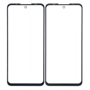 Front Glass for Motorola Edge 20 Lite - Black