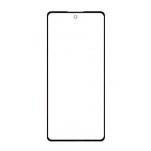 Front Glass for Samsung Galaxy M62 - Black