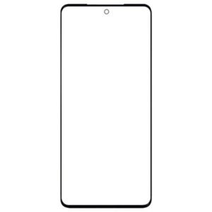 Front Glass for Motorola Edge 50 Pro - Black