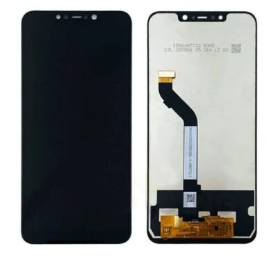 LCD with Touch Screen for Xiaomi Pocophone F1 - Black (display glass combo folder) | Bazzarking