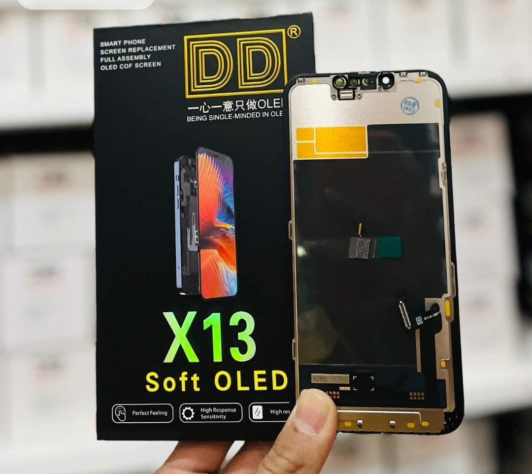 DD OLED Display for Apple iPhone 13 - Black (display glass combo folder)