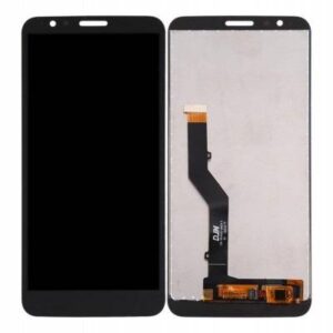 LCD with Touch Screen for Motorola Moto E6 - Black (display glass combo folder)