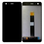 LCD with Touch Screen for Nokia 2 - Black (display glass combo folder)