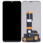 LCD with Touch Screen for Realme C30 - Black (display glass combo folder)