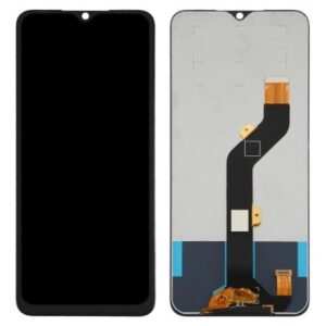 LCD with Touch Screen for Tecno Spark 5 Air - Black (display glass combo folder)