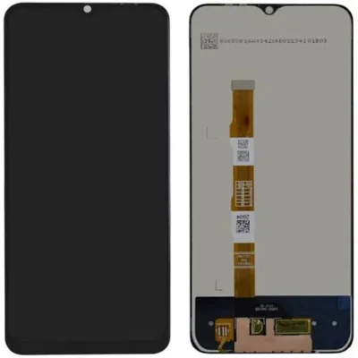 LCD with Touch Screen for Vivo Y56 5G - Black (display glass combo folder) (OG)