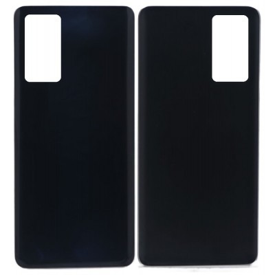 back panel cover for vivo iqoo 7 india black Bazzarking