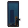 lcd with touch screen for samsung galaxy a8 2018 black by Bazzarking