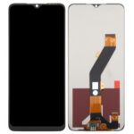 LCD with Touch Screen for Tecno Pop 7 Pro (BF7) - Black (display glass combo folder)
