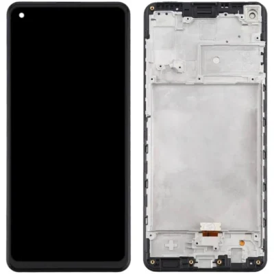 LCD with Touch Screen for Samsung Galaxy A21s - INCELL With Frame | High Quality Replacement Screen - Bazzarking